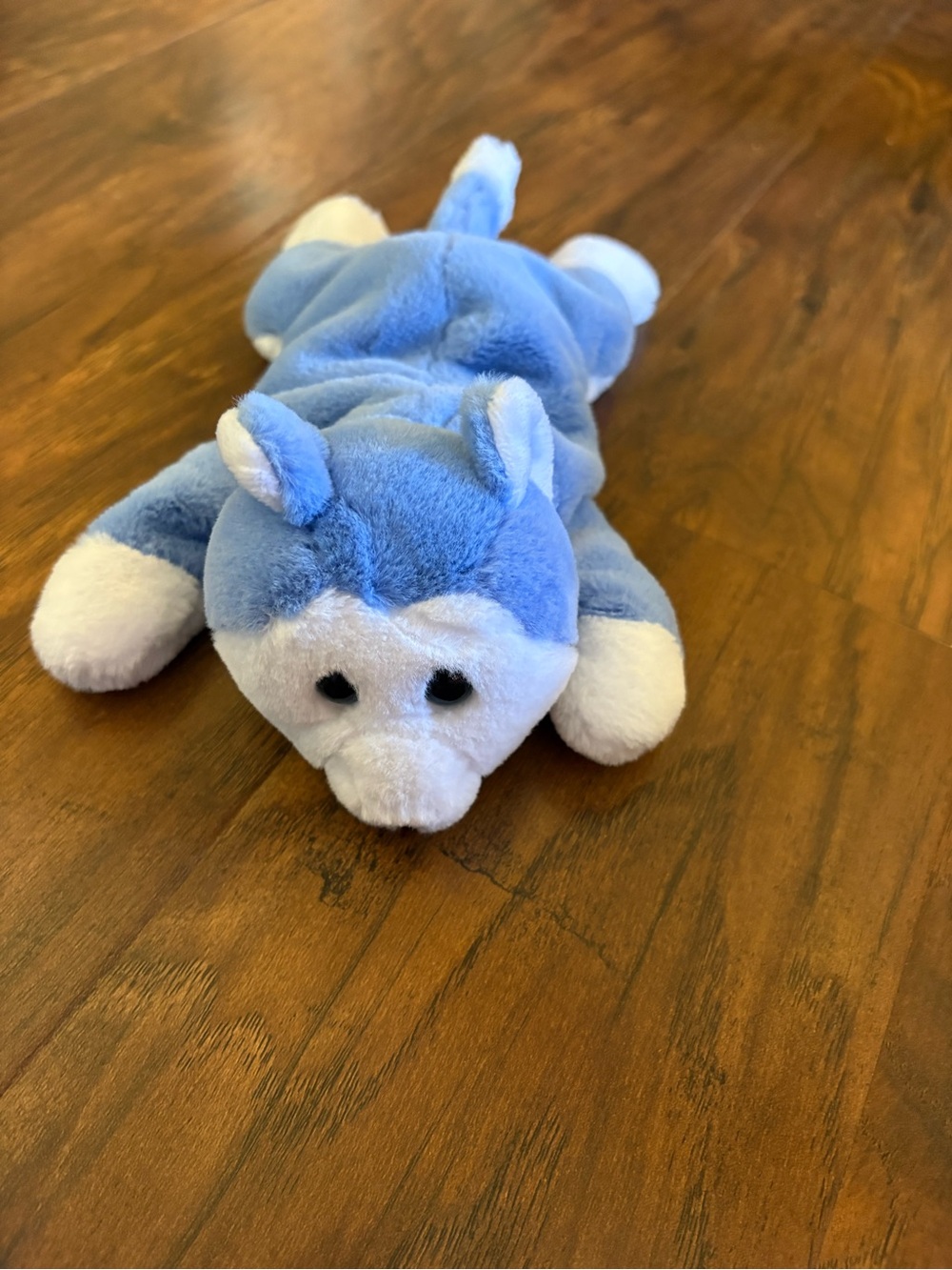 Ty Plush Blue and White Husky